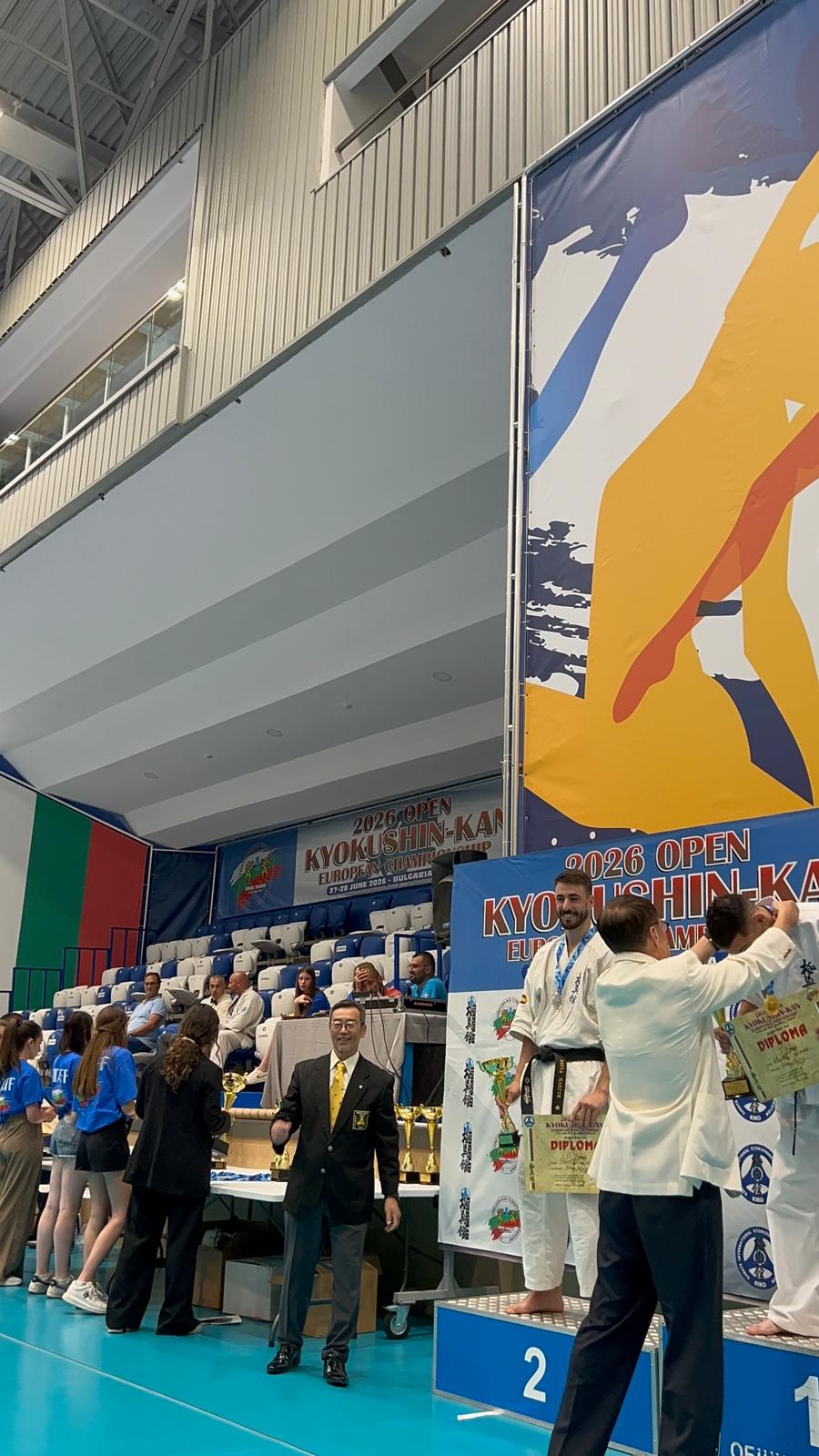 Campeonato de Europa de Kyokushin-kan · Toni Hinojosa · Subcampeón de Europa (Kumite)