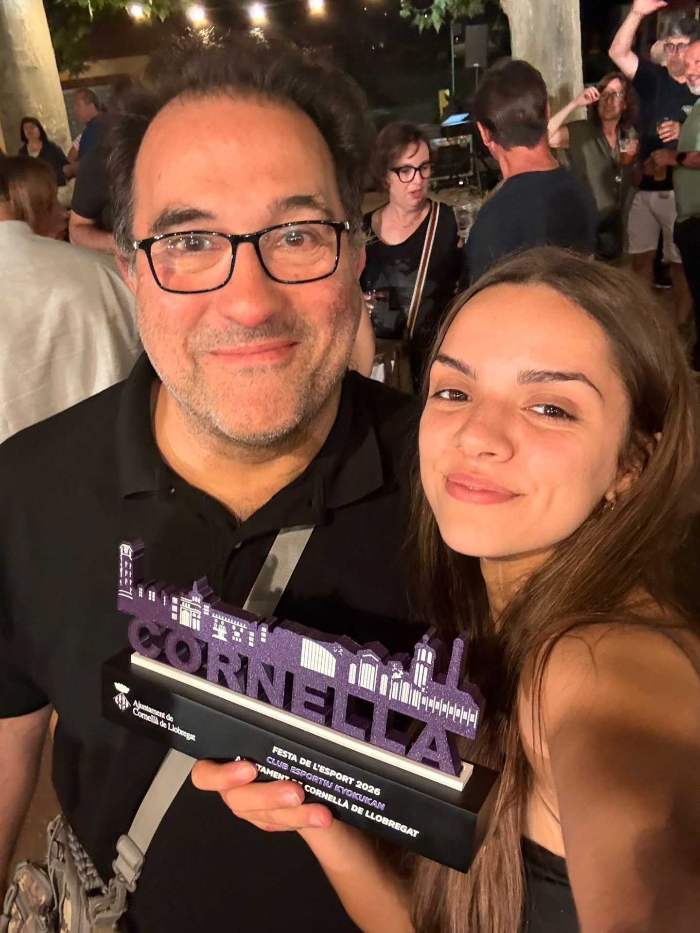 Gala de l'Esport de Cornellà · Shihan Ricardo Gómez y Sara Gracia